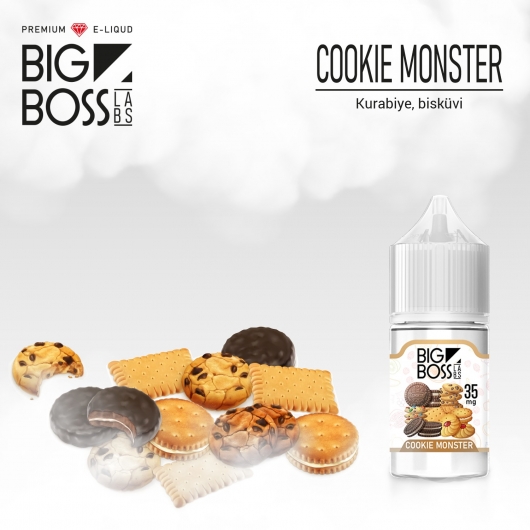 Big Boss Cookie Monster 30 ML Likit Fiyatları