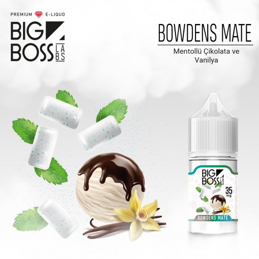 Big Boss Bowdens Mate 30 ML Salt Likit Fiyatları