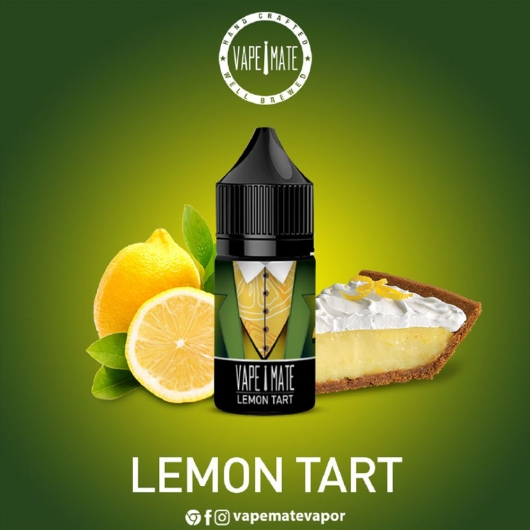 Vape Mate Lemon Tart 30 ML Salt Likit Fiyatları